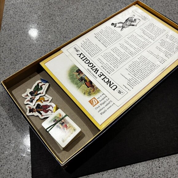 Vintage The Uncle Wiggily Rabbit 1988 Kids Board Game Manual 80s Retro Gift - Picture 9 of 14